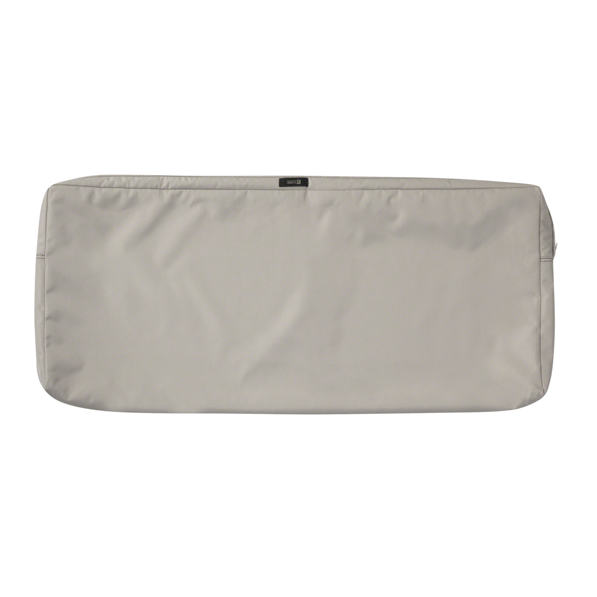 Classic Accessories Ravenna Outdoor Weatherproof Cushion Cover — 42in. x 18in. x 3in., Mushroom, Model# 60-395-016401-RT